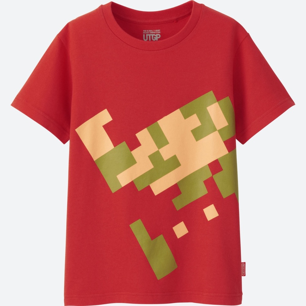 🆕 Uniqlo X Super Mario UT graphic tee shirt sz Large 8 bit
